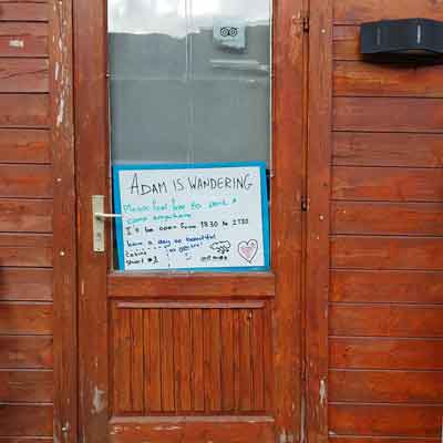 Wann kommt der Platzwart?